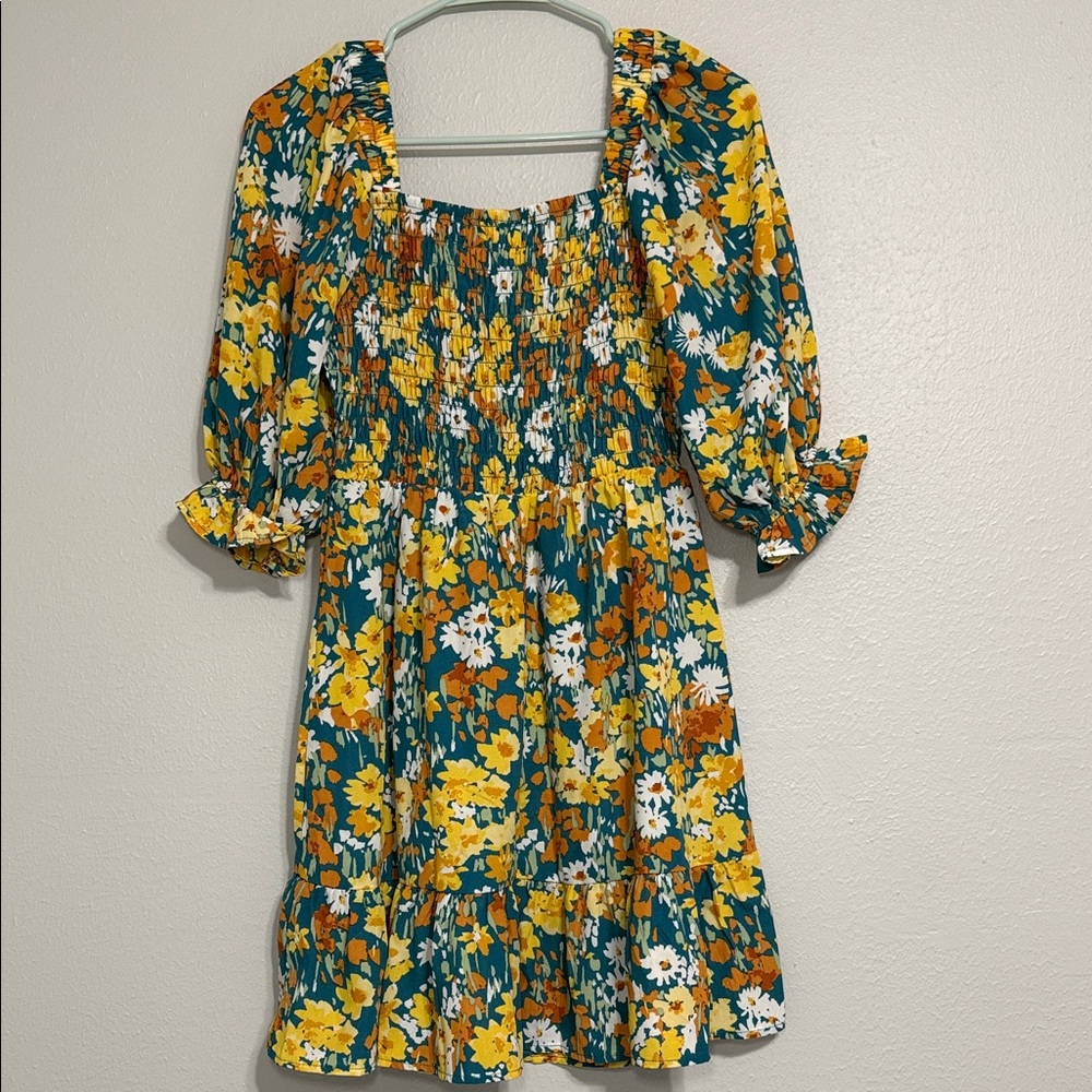 Jessica Simpson Colorful Patterned Dress - Picture 4 of 4